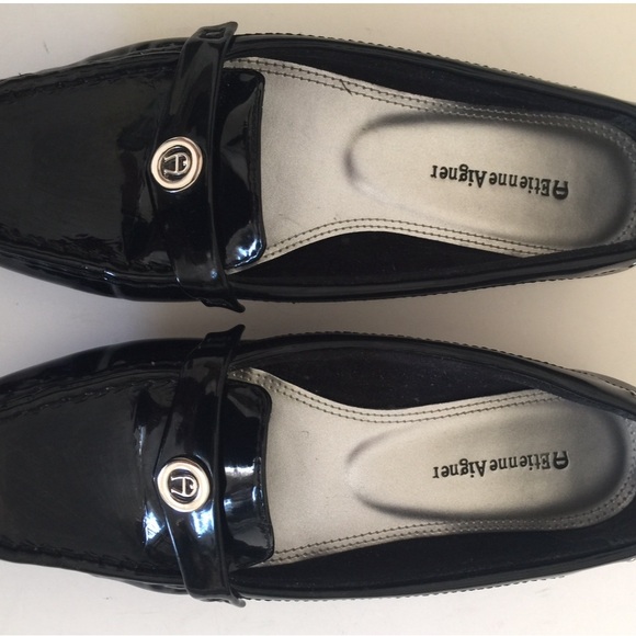 ETIENNE AIGNER Black Shoes 6.5 - Picture 1 of 6